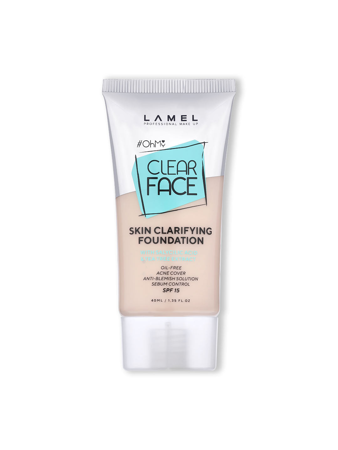 LAMEL Oh My Clear Face Foundation SPF1567