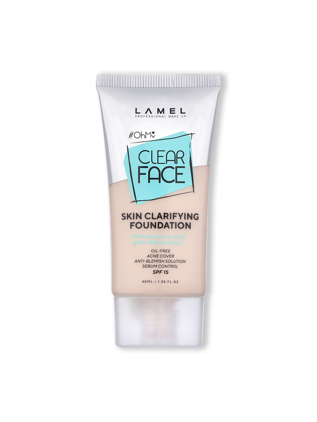 LAMEL Oh My Clear Face Foundation SPF1560